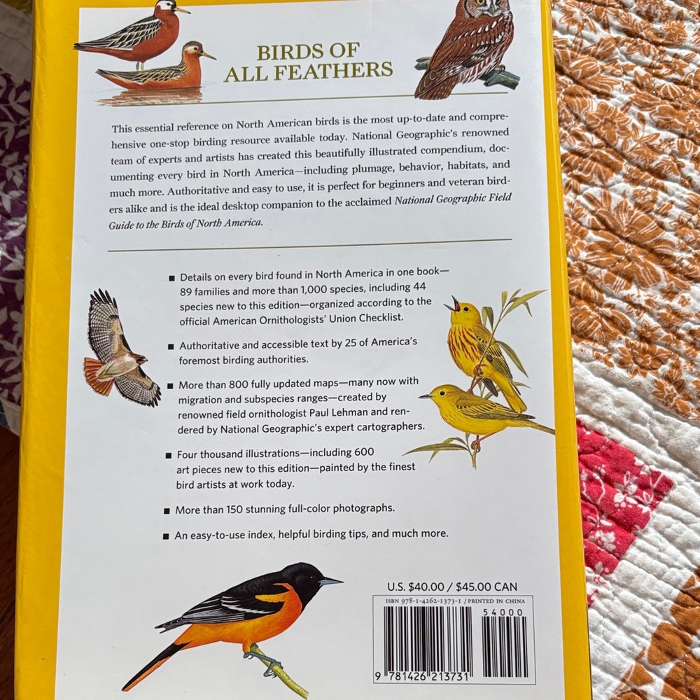 National Geographic Birds of North America - Yellow Edition - Picture 6 of 6